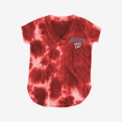 FOCO Washington Nationals Womens Tie-Dye Rush Oversized T-Shirt -FOCO Store TSWMMBTDOSWN g3