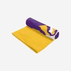 FOCO LSU Tigers Big Logo Beach Towel -FOCO Store TWLBCNCBLLSU g3
