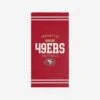 FOCO San Francisco 49ers Property Of Beach Towel -FOCO Store TWLBCNFPOPSF p
