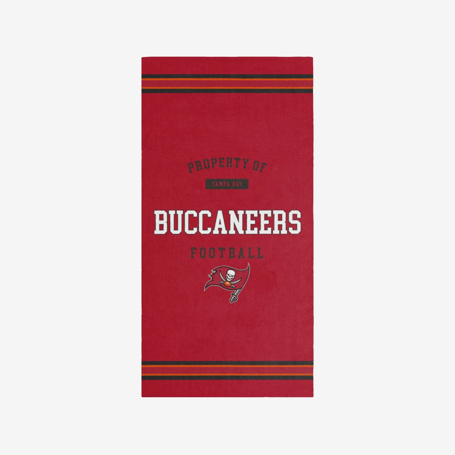 FOCO Tampa Bay Buccaneers Property Of Beach Towel 3 FOCO Tampa Bay Buccaneers Property Of Beach Towel