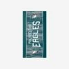 FOCO Philadelphia Eagles Big Logo Beach Towel -FOCO Store TWLBCNFSMUFM21PE p